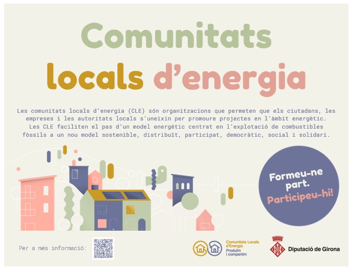 Cartell informatiu de les CLE de la Diputació de Girona